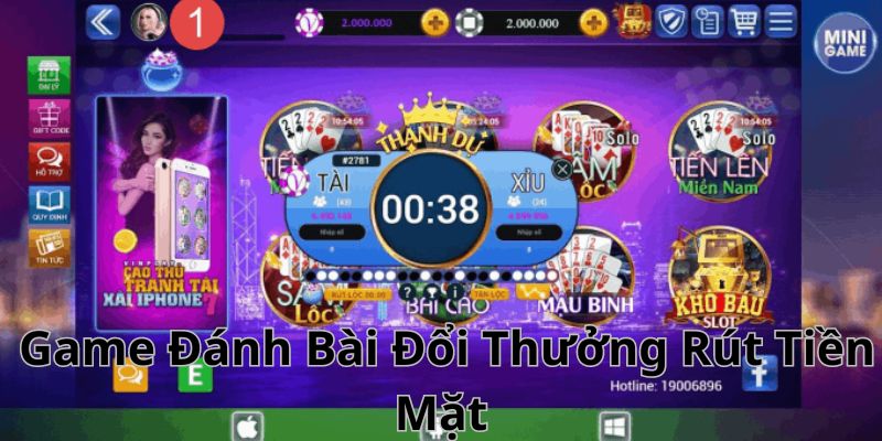 Giới Thiệu Sảnh Game Đánh Bài Đổi Thưởng Rút Tiền Mặt